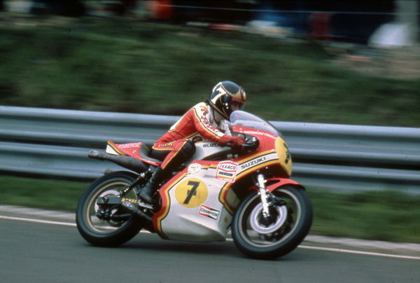 Barry Sheene Suzuki XR14. - Suzuki