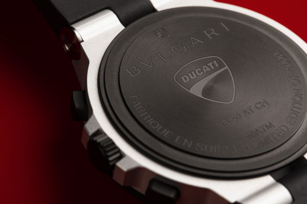 Bulgari Aluminium Ducati Special Edition watch. - Ducati Media