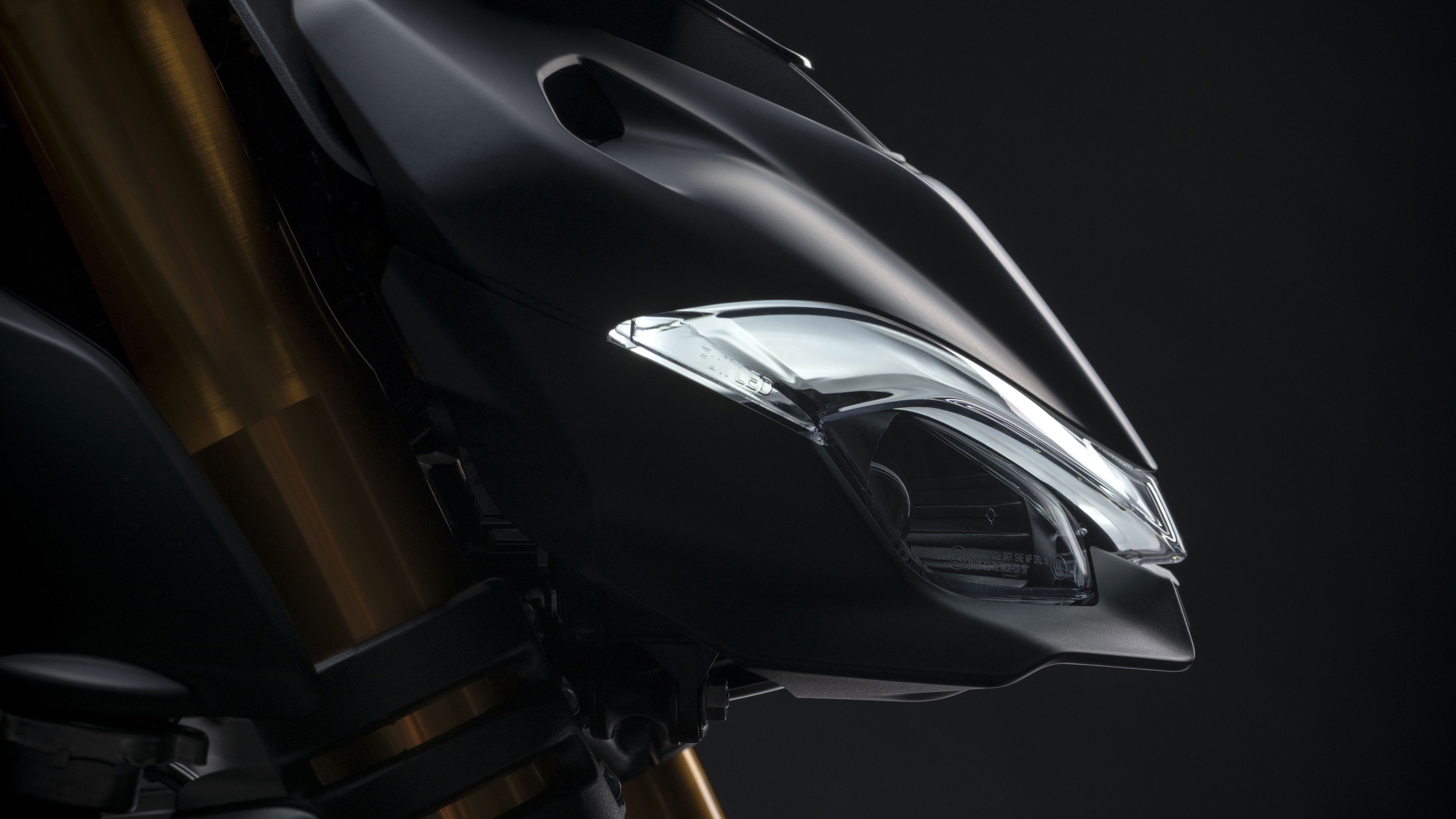 Dark Stealth Ducati Streetfighter V4 S
