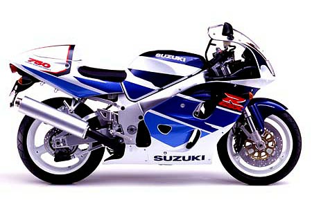 1996 GSX-R750 SRAD review