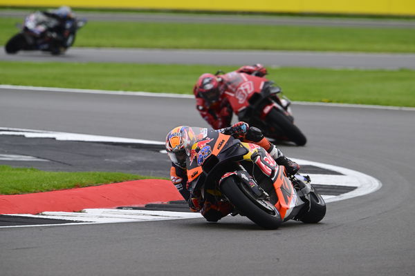 Jack Miller, Augusto Fernandez, 2023 MotoGP British Grand Prix. - Gold and Goose