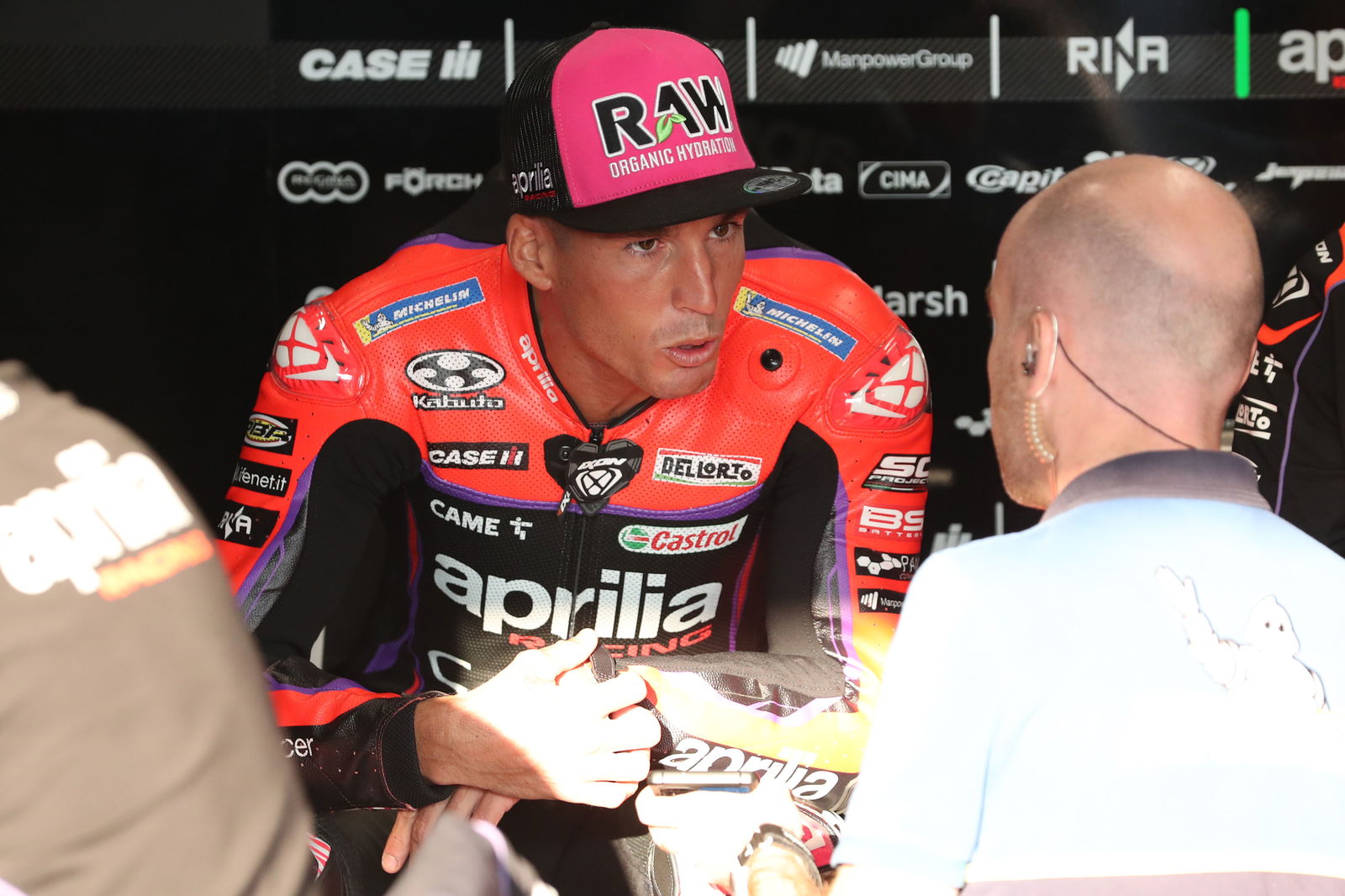 Aleix Espargaro, 2023 MotoGP Qatar Grand Prix. - Gold and Goose