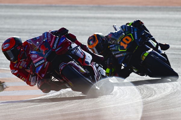 Luca Marini, Francesco Bagnaia, 2023 MotoGP Australian Grand Prix. - Gold and Goose