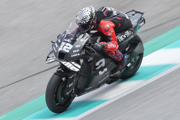 Lorenzo Savadori, 2024 MotoGP Sepang Shakedown. - Gold and Goose