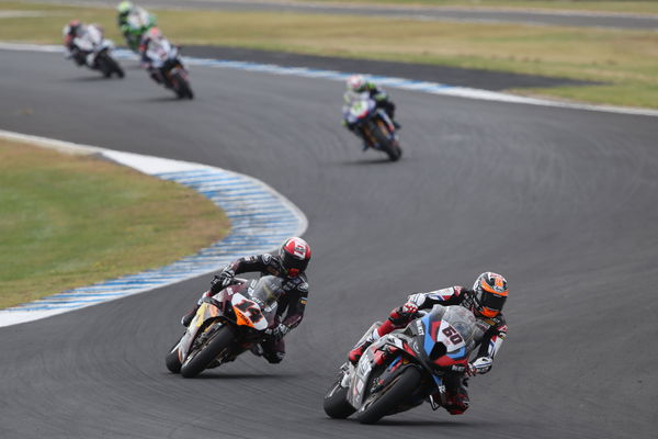 Michael van der Mark, Sam Lowes, 2024 Australian WorldSBK. - Gold and Goose