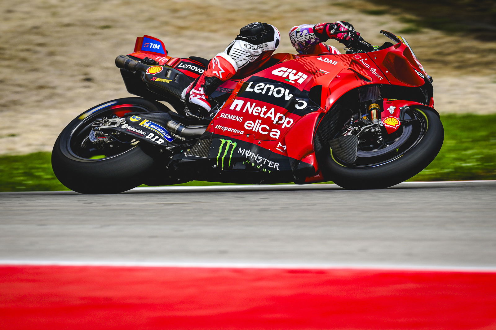 Enea Bastianini, 2024 MotoGP Portuguese Grand Prix. - Gold and Goose