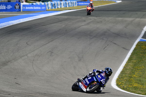 Joe Roberts, 2024 Moto2 Spanish Grand Prix. - Gold and Goose