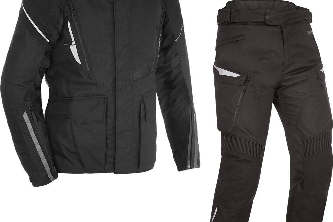 Oxford Montreal 4.0 Dry2Dry Motorcycle Jacket & Trousers Stealth Black