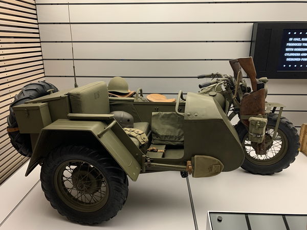 1942 Harley XS with sidecar