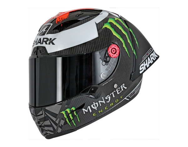 Jorge Lorenzo Winter Test Race R Pro Shark helmet