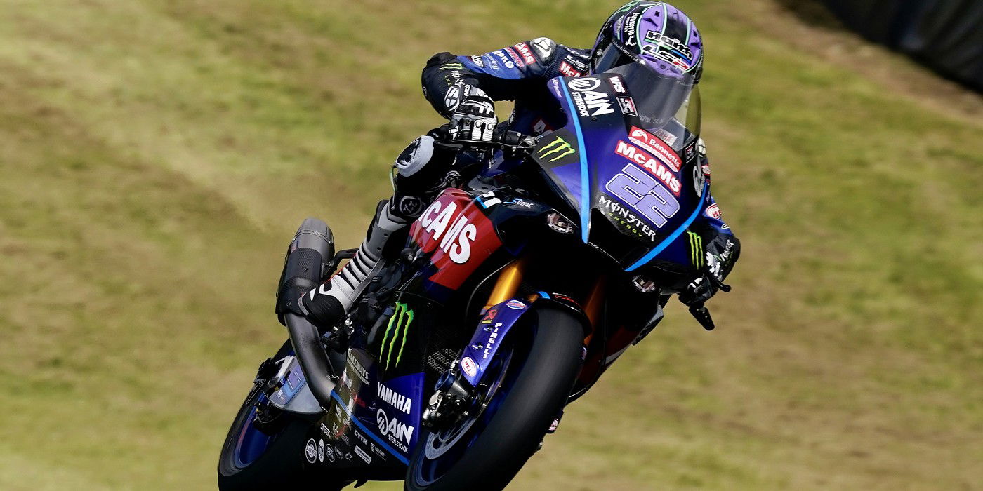 Jason O'Halloran, 2023 Oulton Park BSB. - McAMS Yamaha