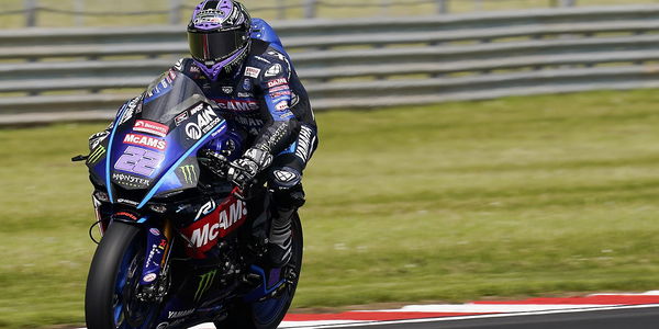 Jason O'Halloran, 2023 Donington Park BSB. - McAms Yamaha