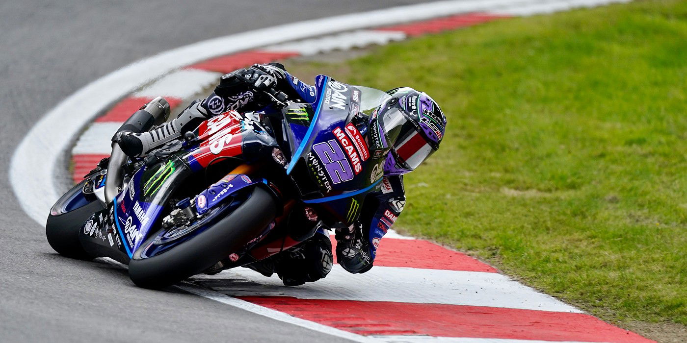 Jason O'Halloran, 2023 Brands Hatch BSB. - McAMS Yamaha