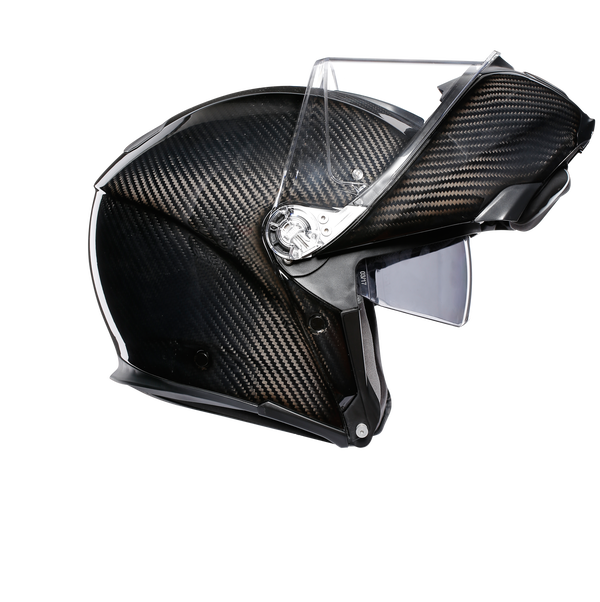 AGV unveils world first fully carbon flip front lid