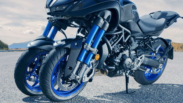 Yamaha reveals ‘Niken’ three-wheeler