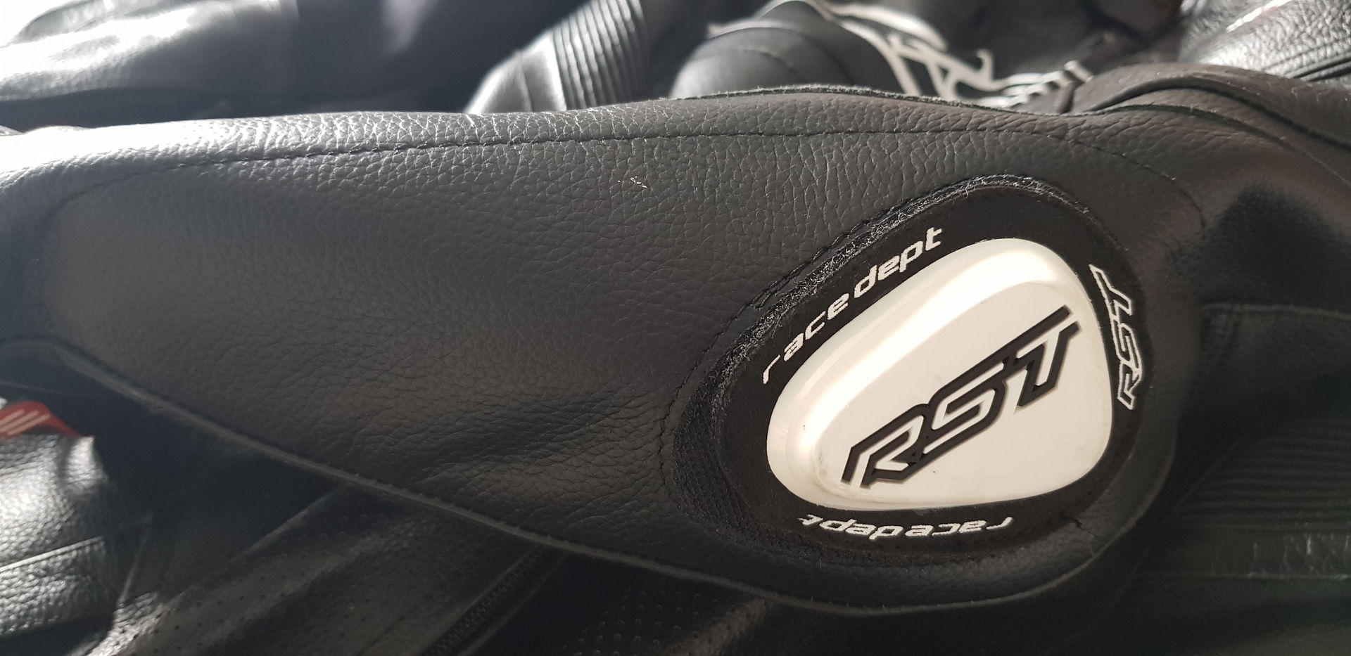 RST TracTech Evo R one-piece leathers