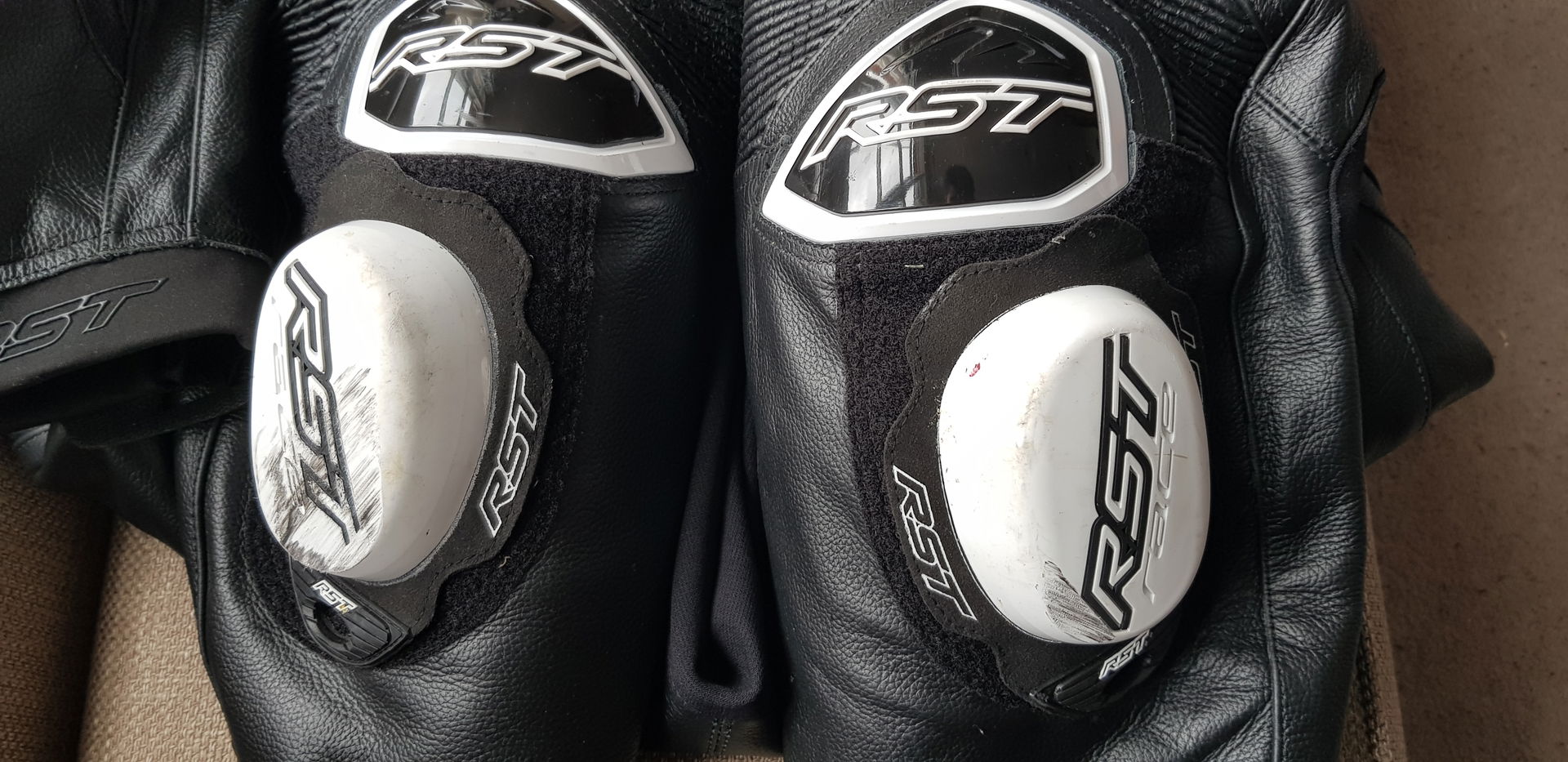 RST TracTech Evo R one-piece leathers