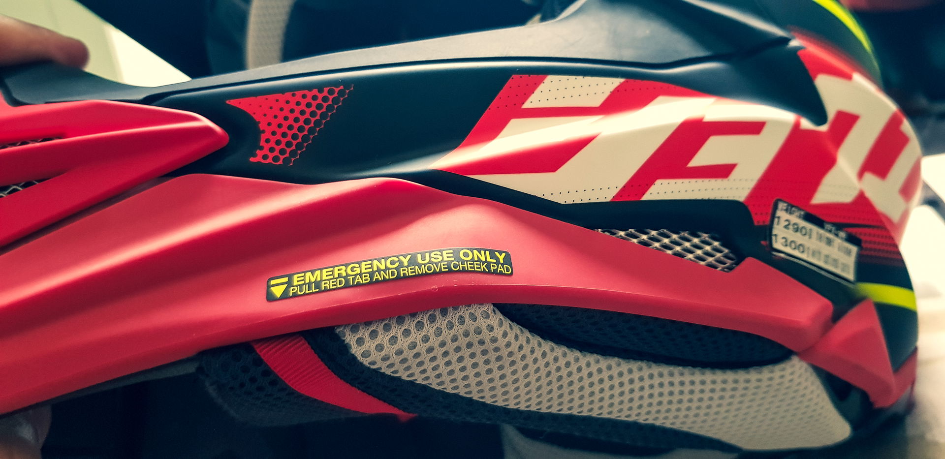 Shoei VFX-WR motorcycle helmet