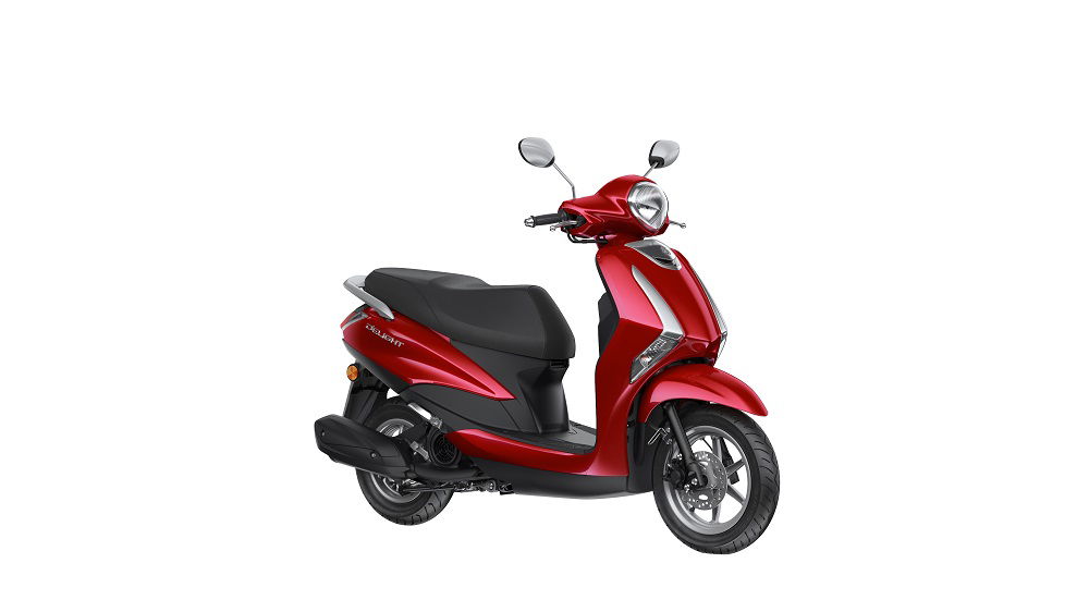 A Yamaha scooter