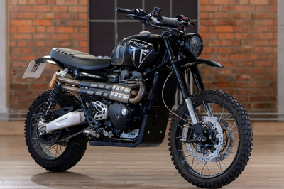 James Bond No Time To Die Triumph Scrambler 1200. - Christie's