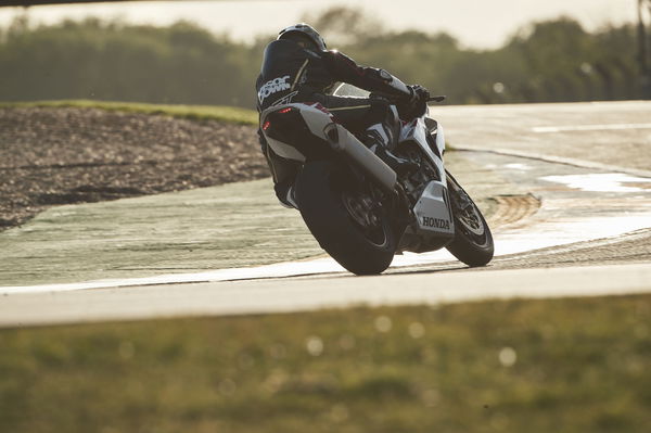 the 2022 CBR1000RR-R SP in the sun at Donington Park