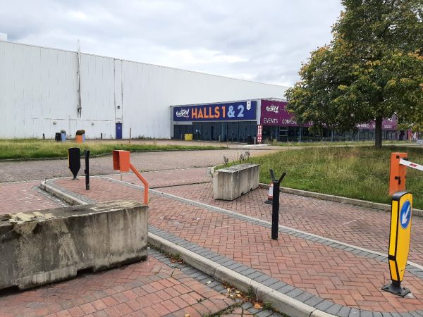 EventCity demolition. - Manchester Bike Show