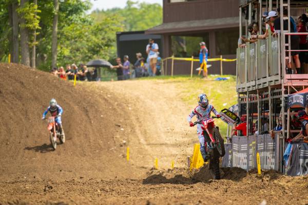 Jett Lawrence, 2023 AMA Pro Motocross Ironman National. - Honda