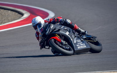 Nathan Harrison, 2024 Honda UK Andalucia Test. 