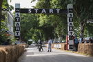 A Norton V4SV takes to the startline at Goodwood FoS