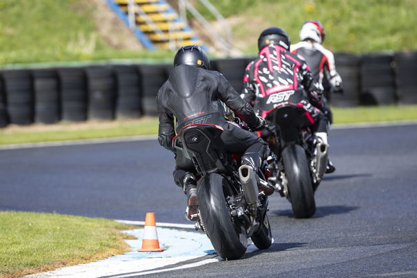 Group riding at the BMW Motorrad Academy