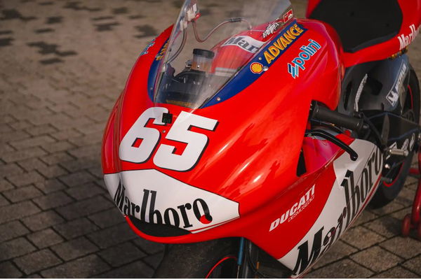 Loris Capirossi Ducati MotoGP bike