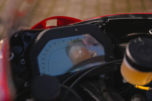 Ducati Desmosedici GP3 dash