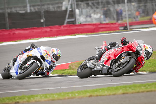 Jorge Martin, Brad Binder, 2024 MotoGP British Grand Prix. - Gold and Goose