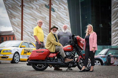 Motorcycle Meet Up at Titanic Belfast