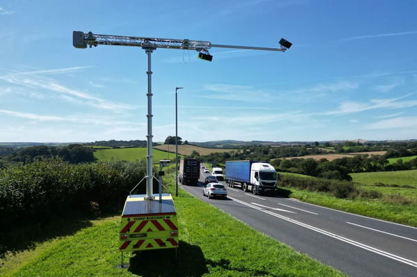 What the standalone AI traffic cameras look like at the roadside