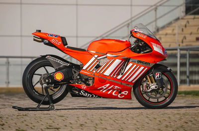 Casey Stoner Ducati MotoGP bike 