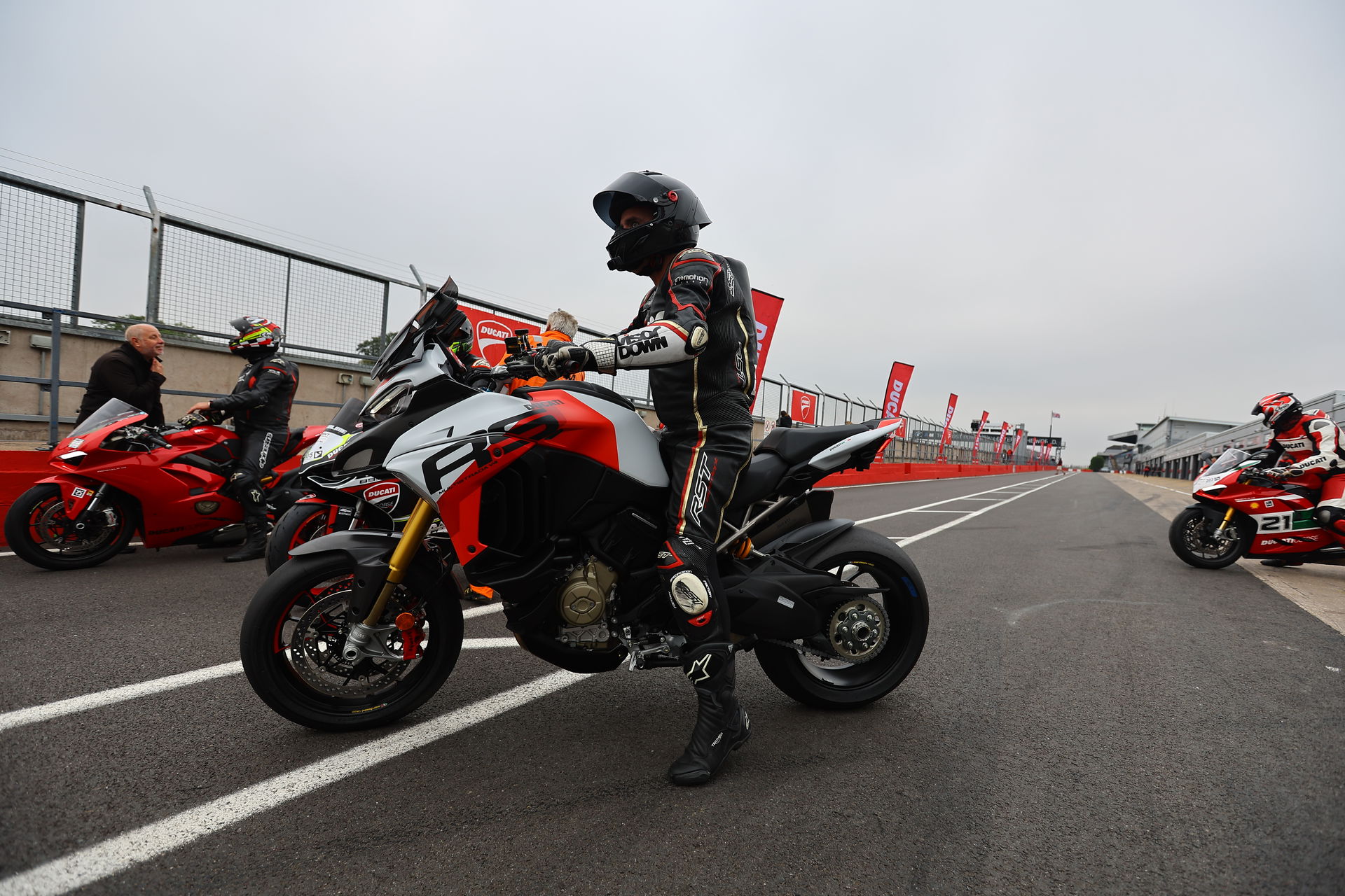 Waiting for the track to clear