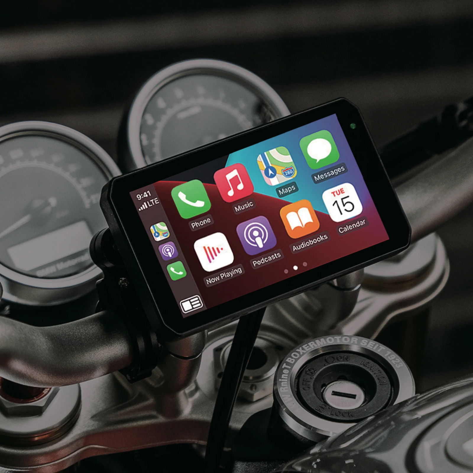 The Chigee AIO-5 Lite bolt-on TFT and connected dash system