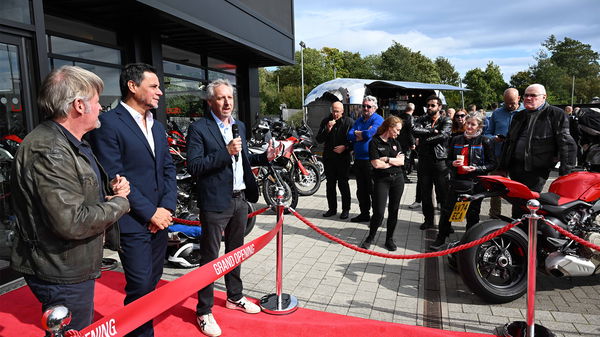 The opening of Ducati Sunderland