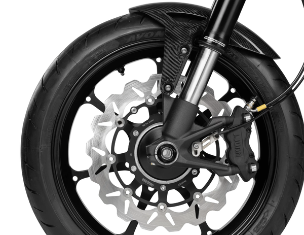 The front braking system