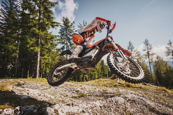 KTM Freeride E in action