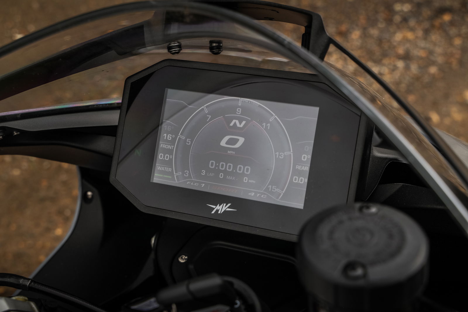 MV Agusta Superveloce - display