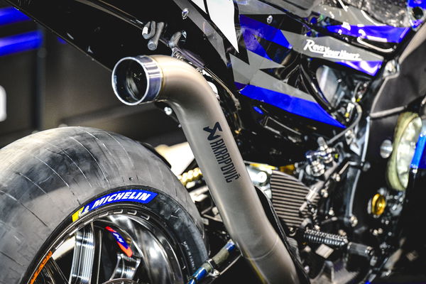 Yamaha MotoGP exhaust