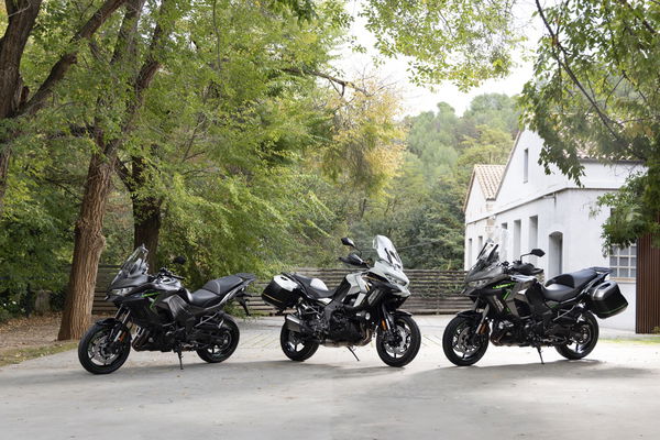 The three bike Versys 1100 range includes the stock bike, plus S and SE models