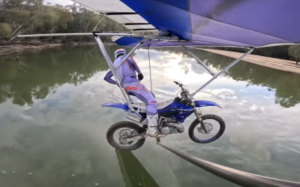 The Kit Bike hits the water