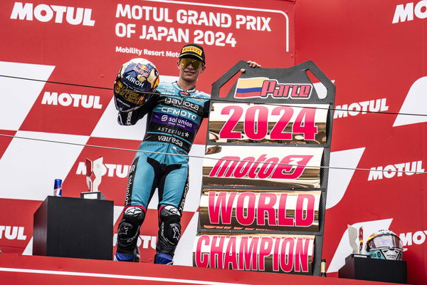 David Alonso Moto3 champion