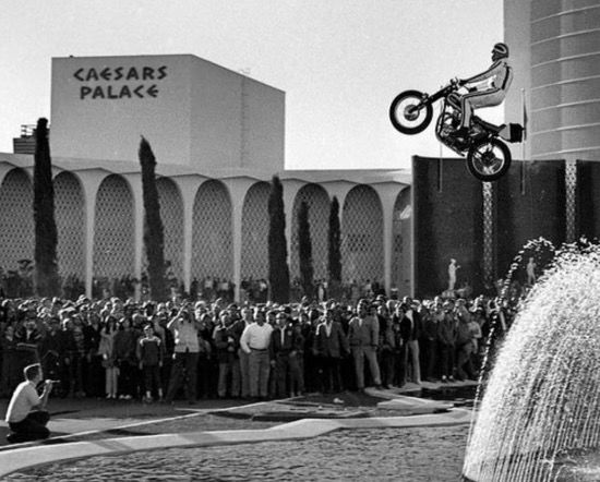 Evel Knievel Caesars Palace stunt 