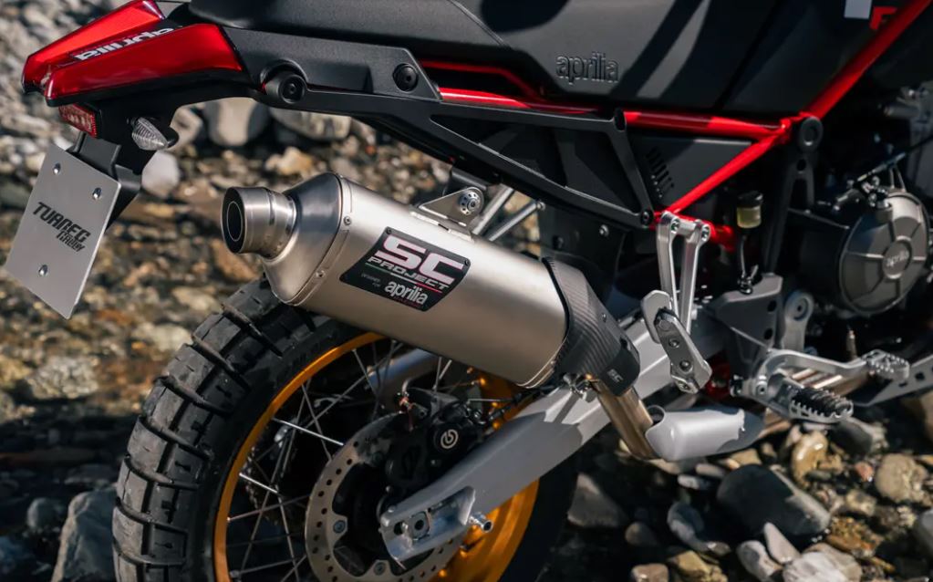 Aprilia Tuareg Exhaust