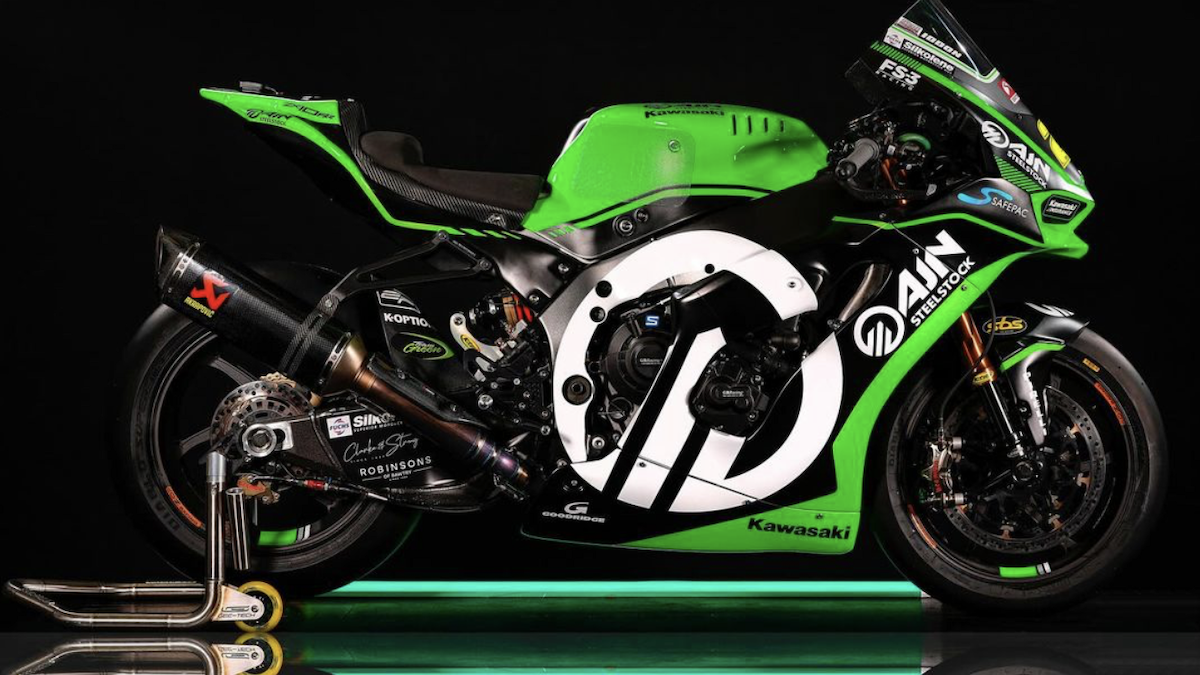 FS-3 Racing reveal AJN Steelstock Kawasaki team for 2025 BSB season