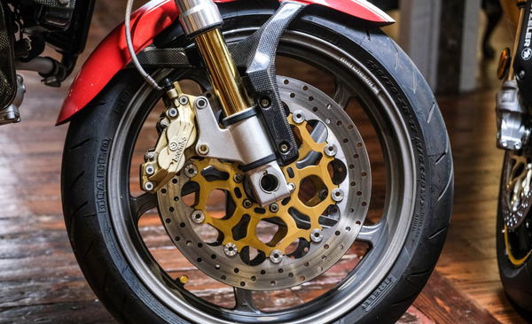 Ducati Monster 'Foggy' brakes